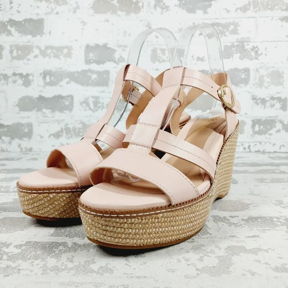 NEW Cole Haan Women's Cloudfeel All Day Wedge Summer Sandals W613 - Picture 2 of 13